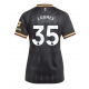 Aston Villa Joao Gomes #35 Replike Gostujuci Dres za Ženska 2026-27 Kratak Rukav